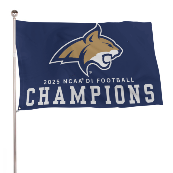 MSU Bobcats 2025 NCAA National Champions Flag 3' x 5'