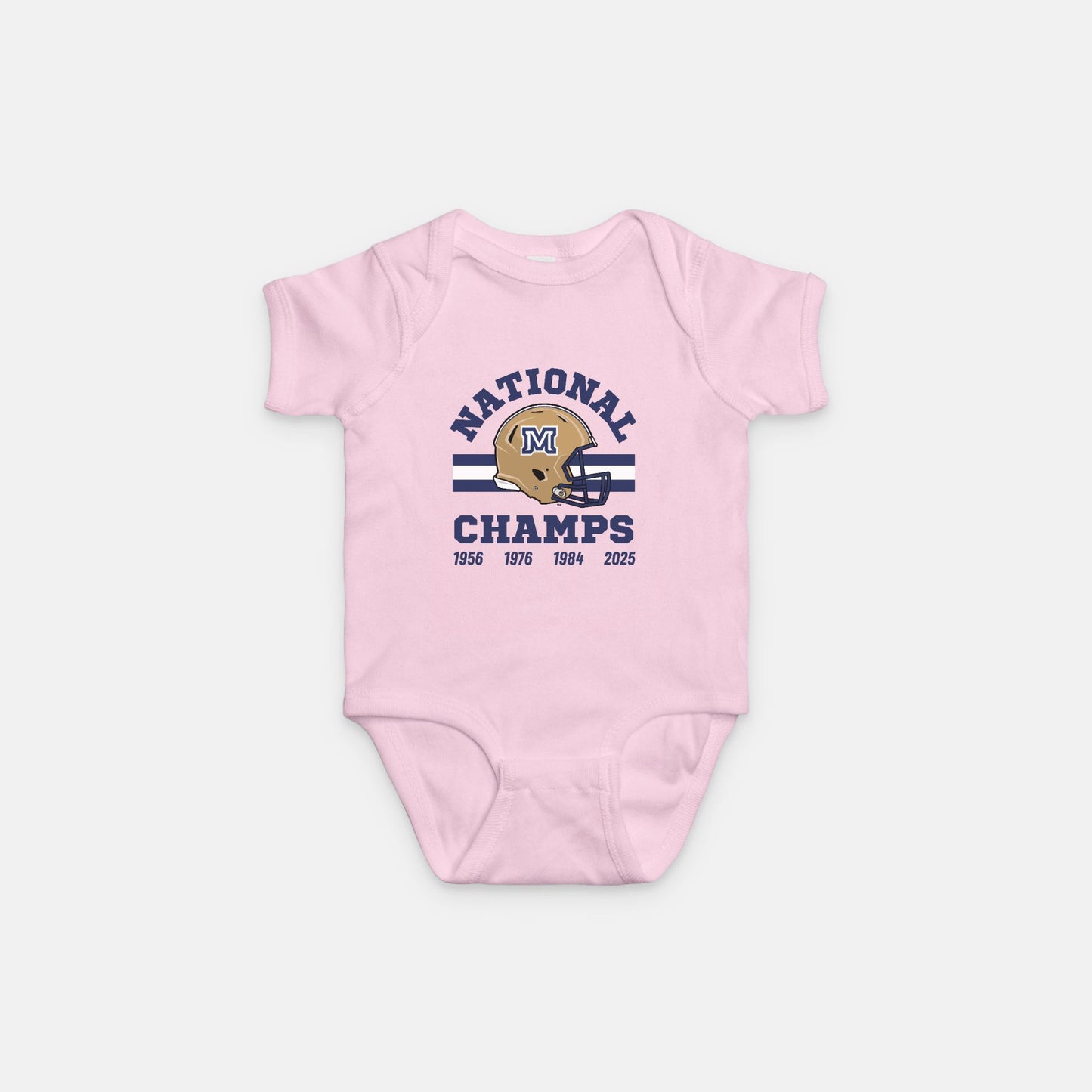 Baby Onesie - MSU Bobcats National Champions (3 colors available)