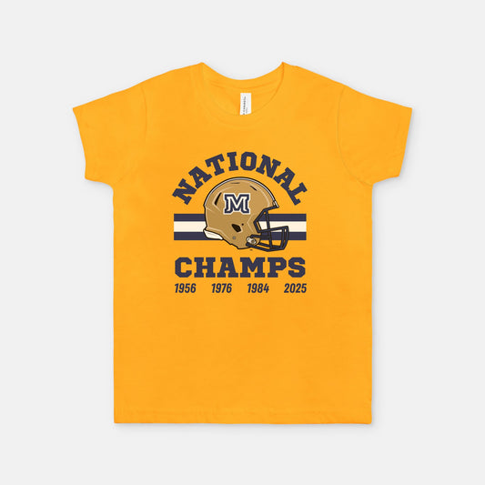 Youth - MSU Bobcat National Champions T-Shirt (3 colors)