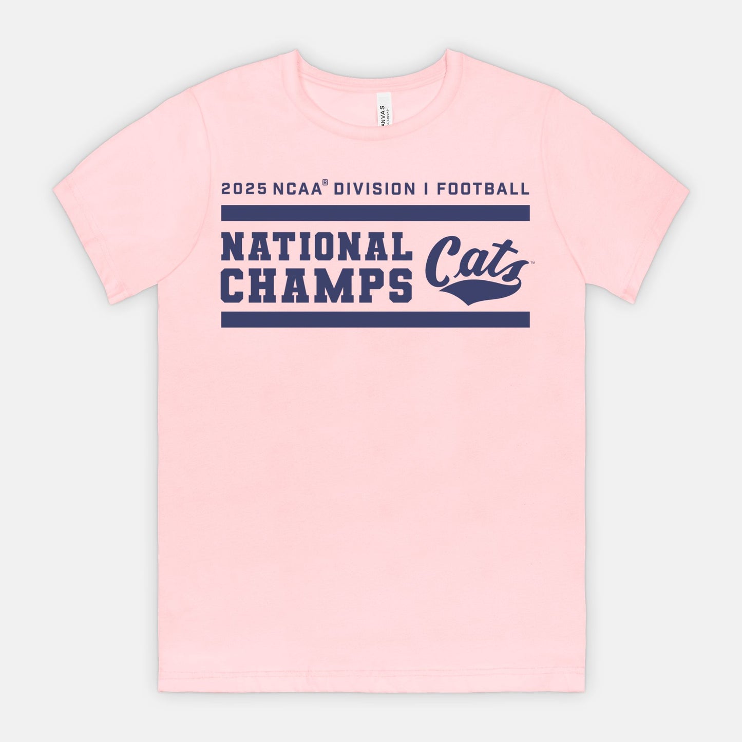 MSU Bobcats National Champions T-Shirt (Pink, Grey, Gold)