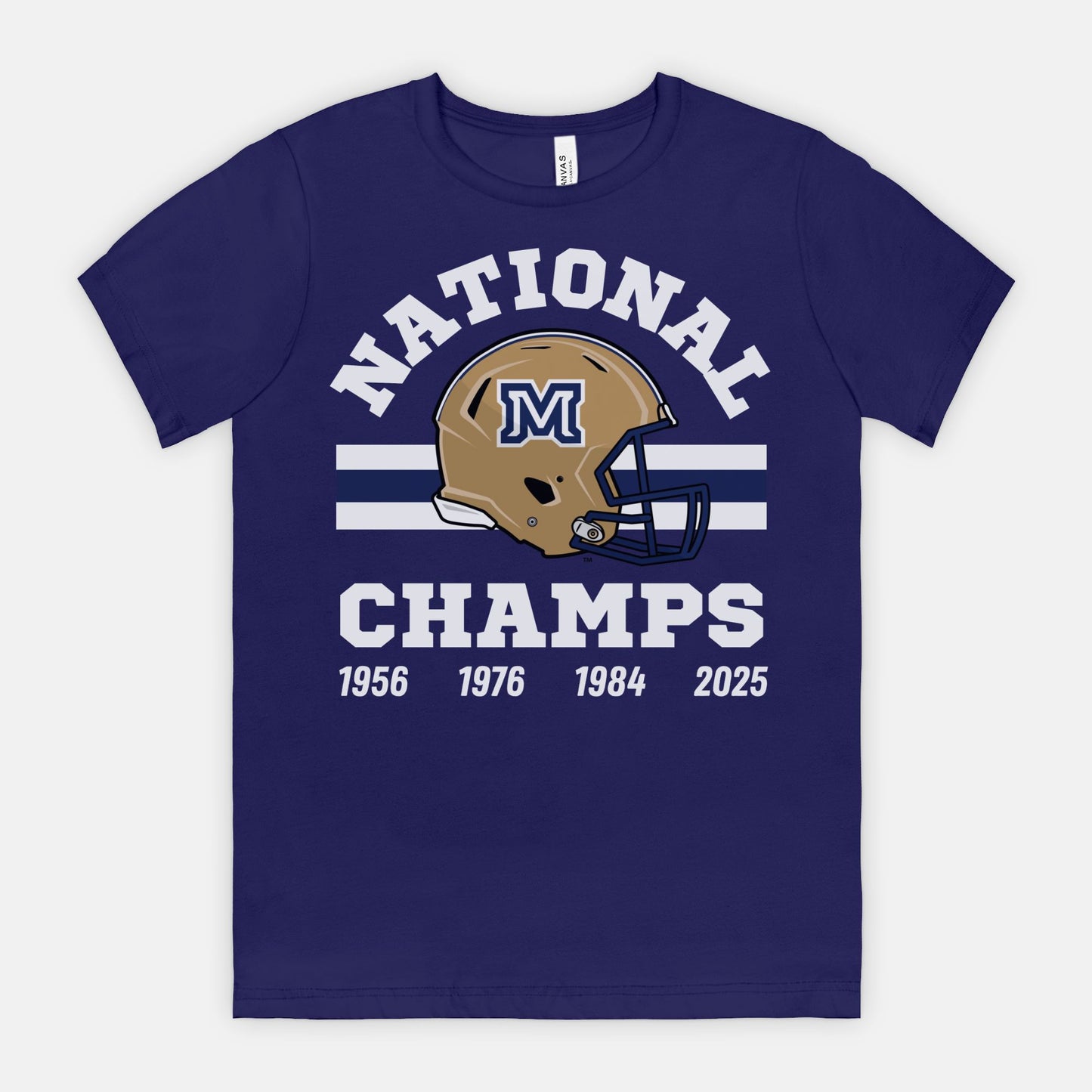 Adult Unisex - MSU Bobcats National Champions T-Shirt