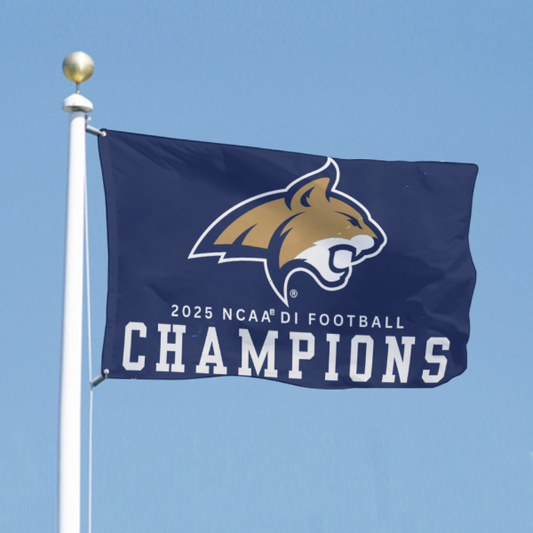 MSU Bobcats 2025 NCAA National Champions Flag 3' x 5'