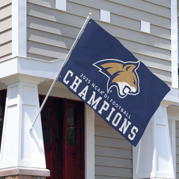 MSU Bobcats 2025 NCAA National Champions Flag 3' x 5'