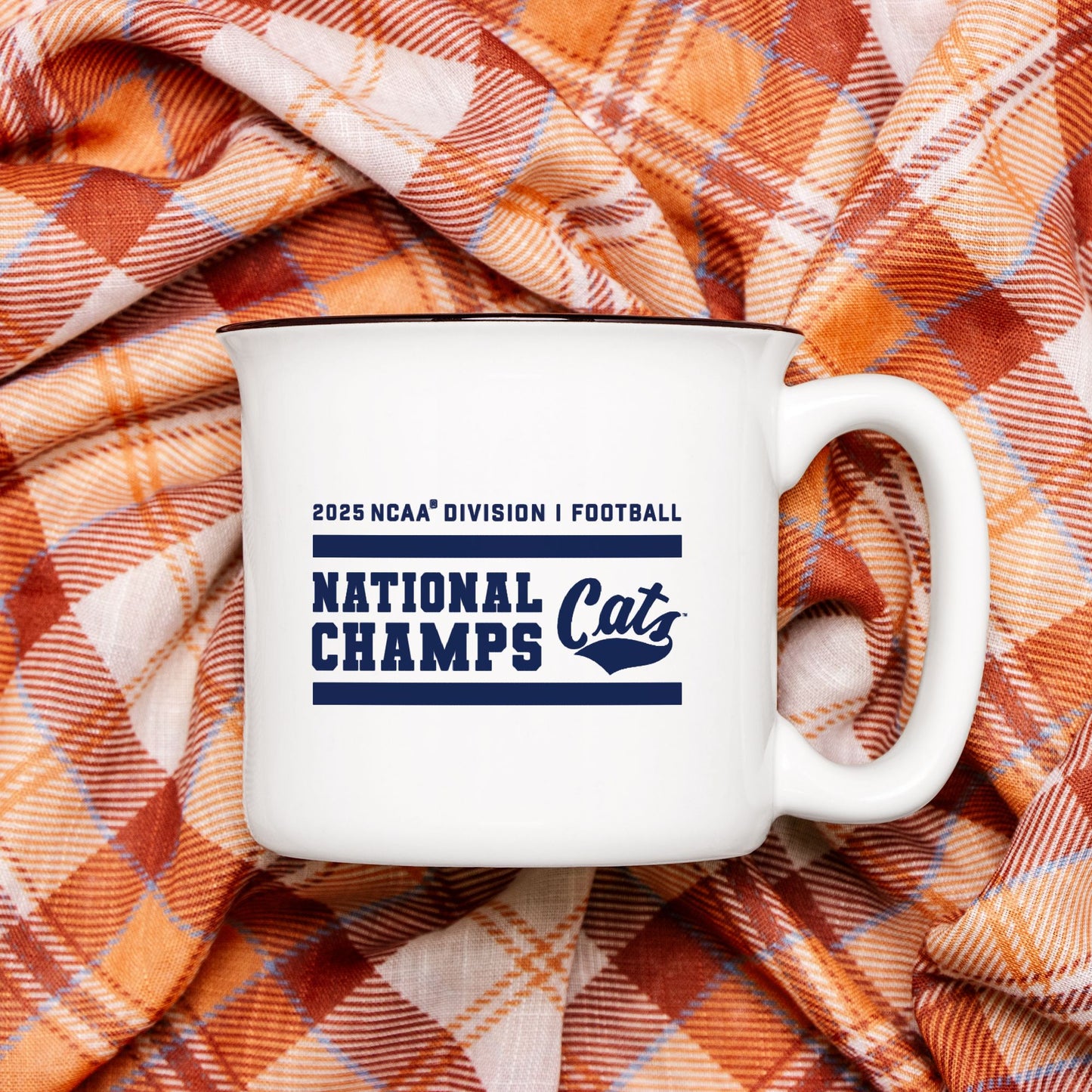 MSU Bobcat National Champions Ceramic Camp Mug