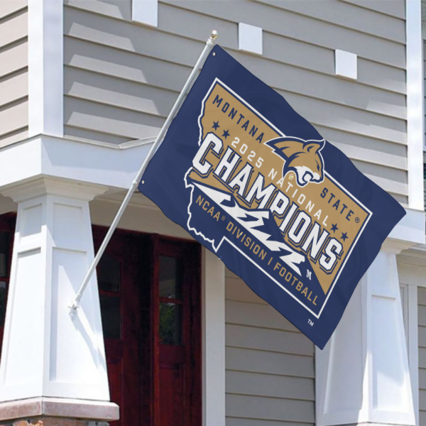 MSU Bobcats NCAA Champions Flag 3' x 5'