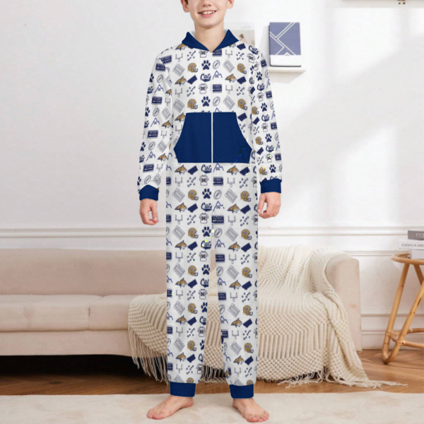 PREORDER (Ships Nov 1) - YOUTH MSU Bobcats Fleece Onesie - Best of Bozeman