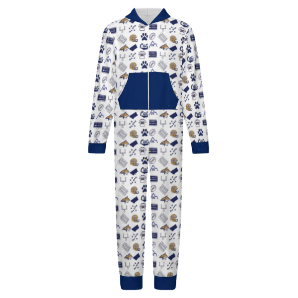 PREORDER (Ships Nov 1) - YOUTH MSU Bobcats Fleece Onesie - Best of Bozeman