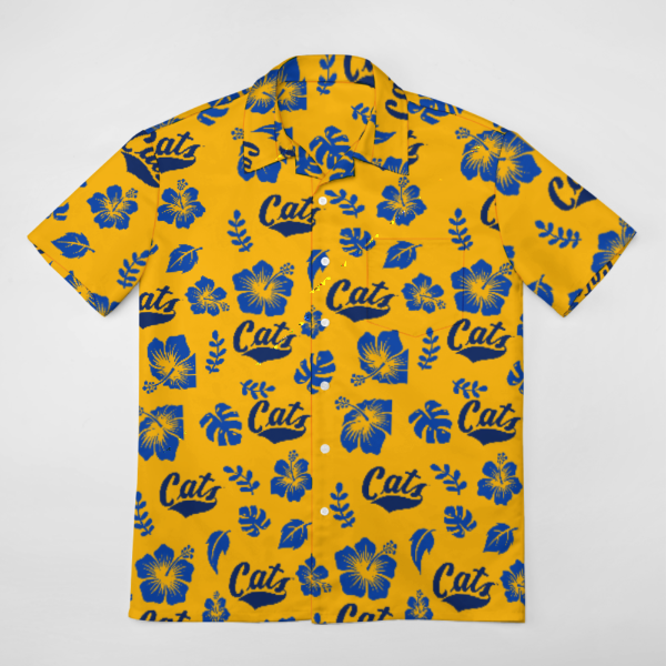 MSU Bobcats Hawaiian Polo Shirt
