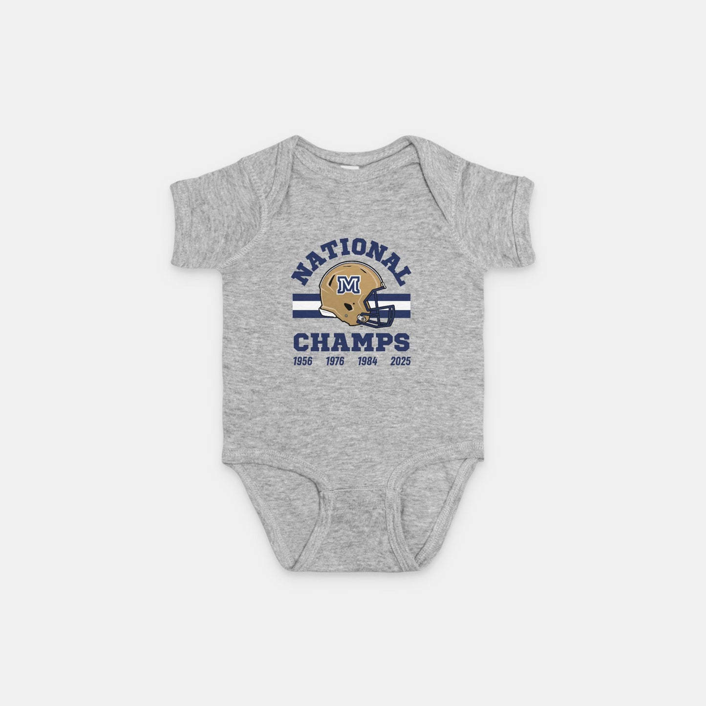 Baby Onesie - MSU Bobcats National Champions (3 colors available)